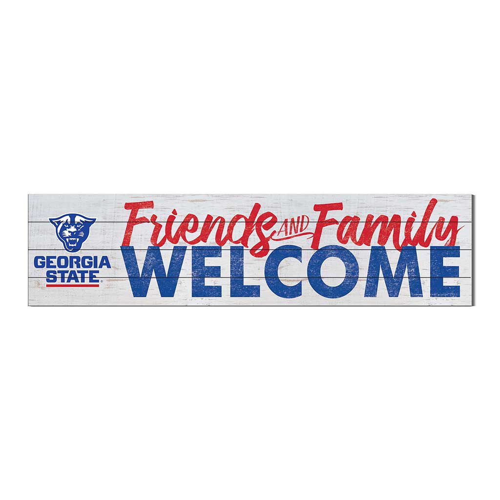 40x10 Sign Friends Family Welcome Georgia State Panthers