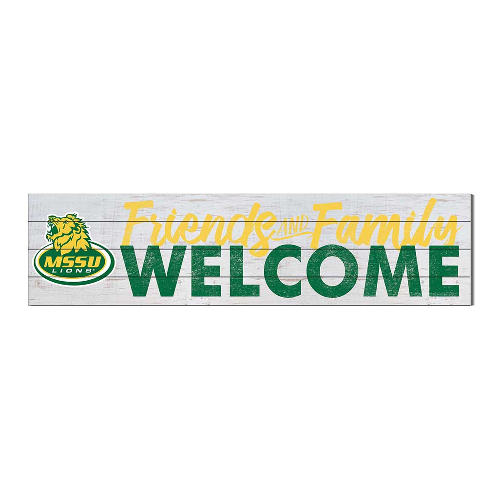 40x10 Sign Friends Family Welcome Missouri Southern State University Lions