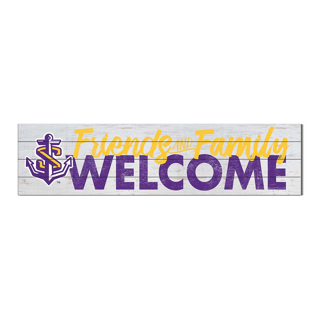 40x10 Sign Friends Family Welcome Louisiana State University at Shreveport Pilots