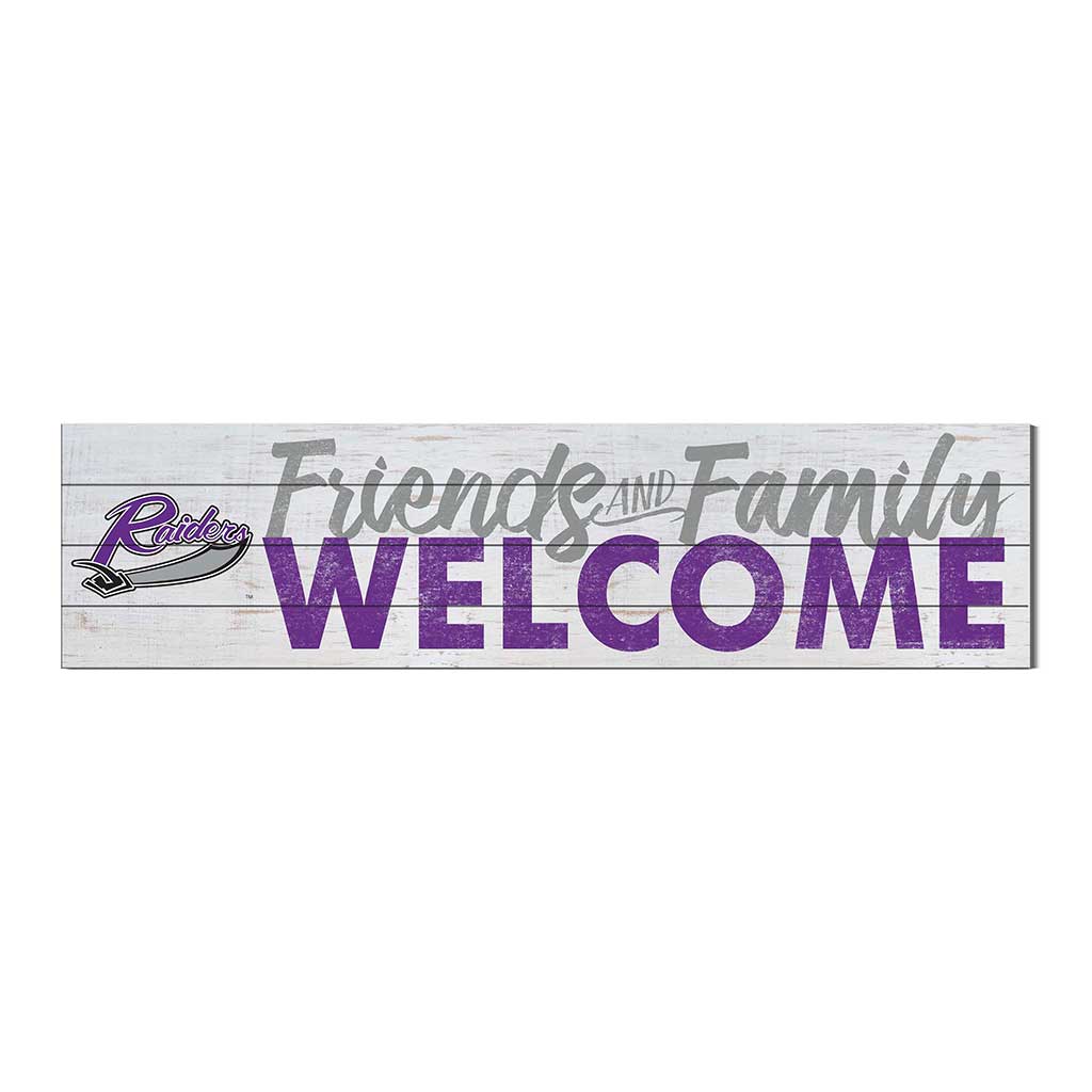 40x10 Sign Friends Family Welcome University of Mount Union Raiders