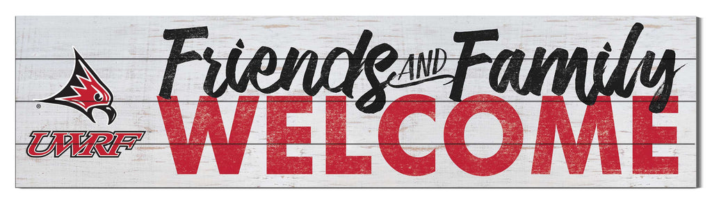 40x10 Sign Friends Family Welcome Wisconsin - River Falls FALCONS