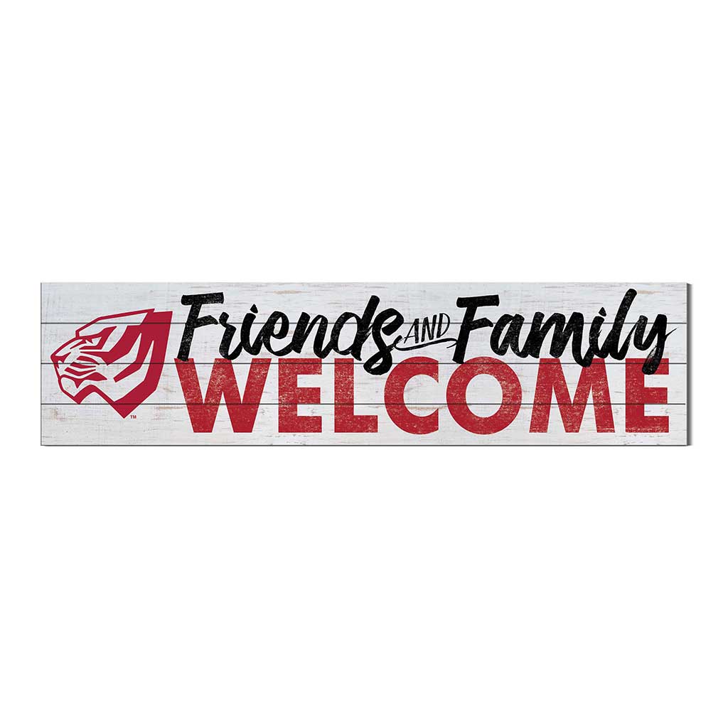 40x10 Sign Friends Family Welcome West Alabama TIGERS