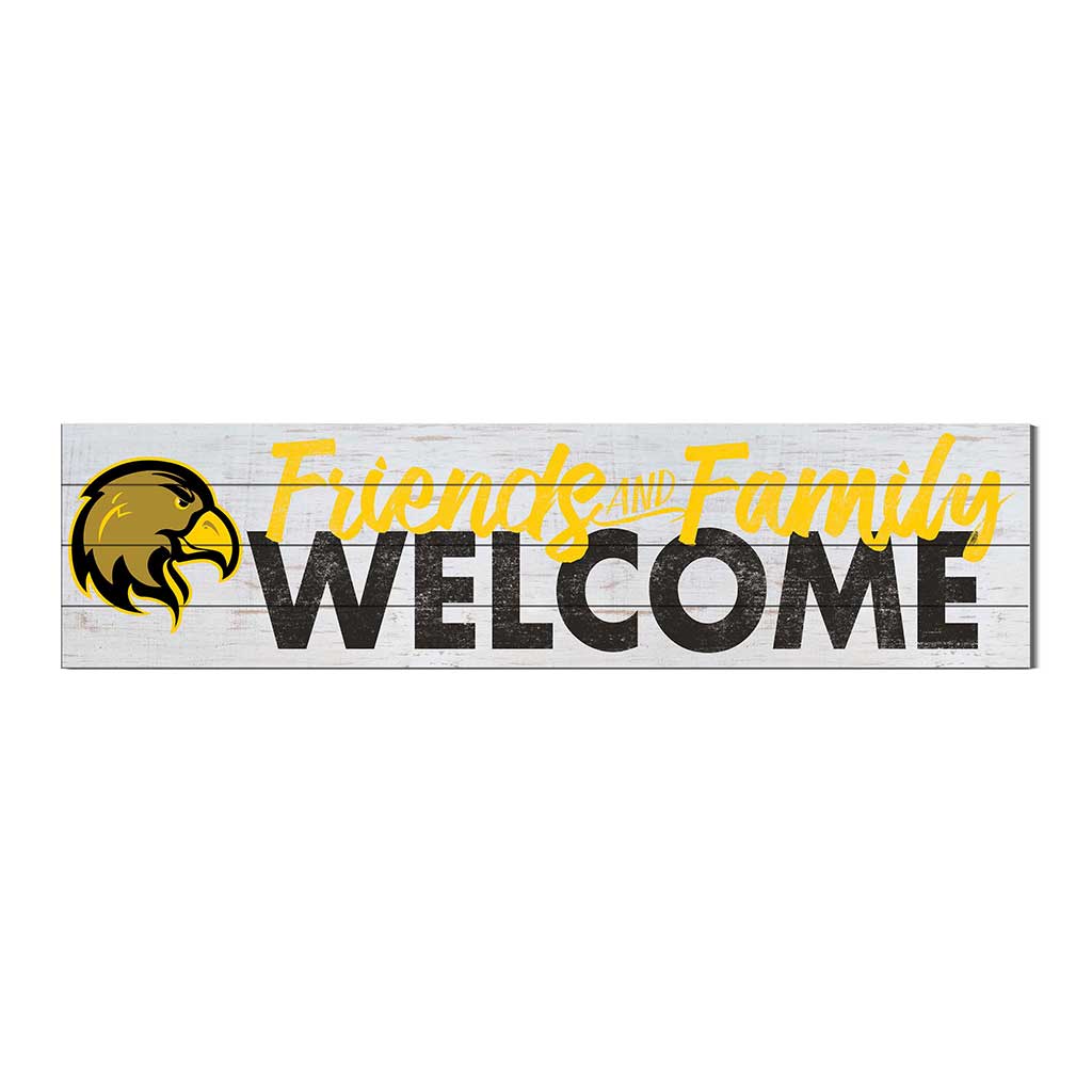 40x10 Sign Friends Family Welcome California State - Los Angeles GOLDEN EAGLES