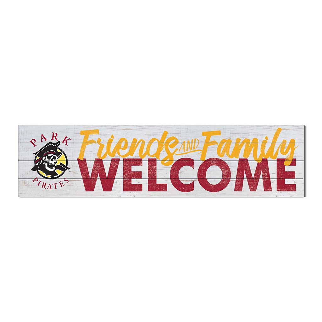 40x10 Sign Friends Family Welcome Park University Pirates