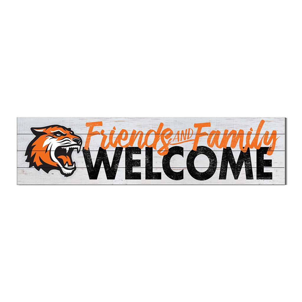 40x10 Sign Friends Family Welcome Rochester Institute of Technology Tigers