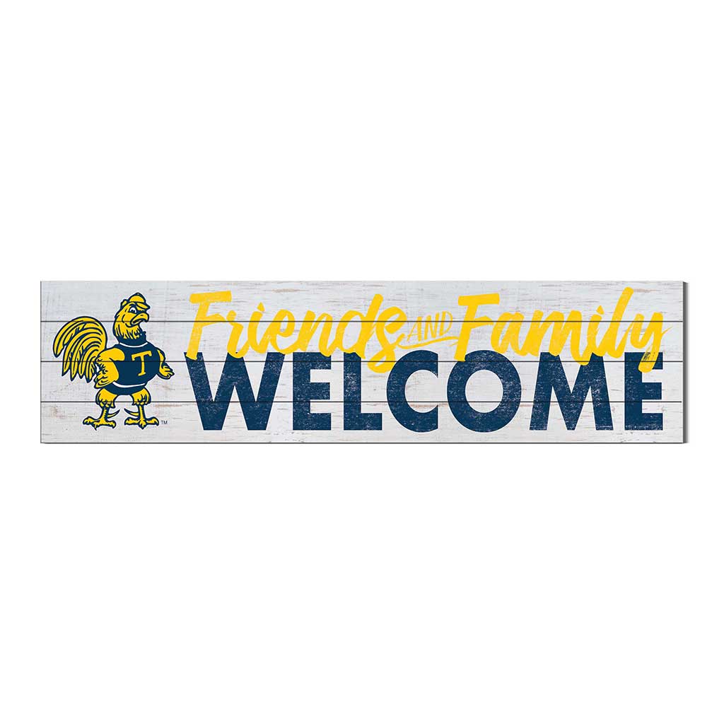 40x10 Sign Friends Family Welcome Trinity College Bantams