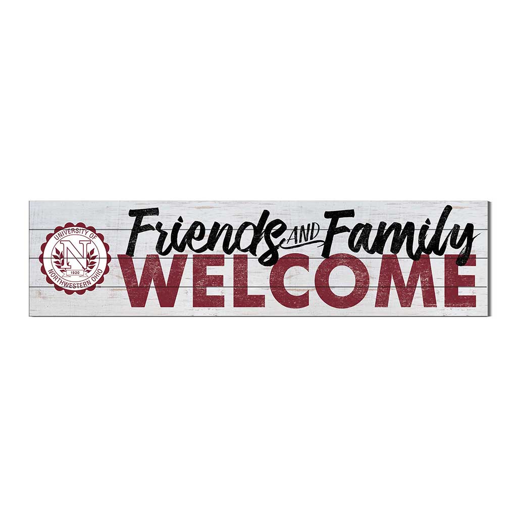 40x10 Sign Friends Family Welcome Northwestern Ohio Racers