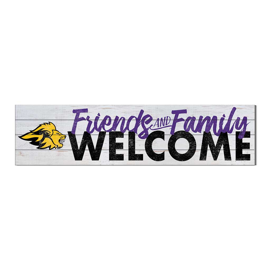 40x10 Sign Friends Family Welcome Emerson College Lions