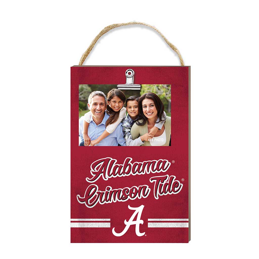 Hanging Clip-It Photo Colored Logo Alabama Crimson Tide