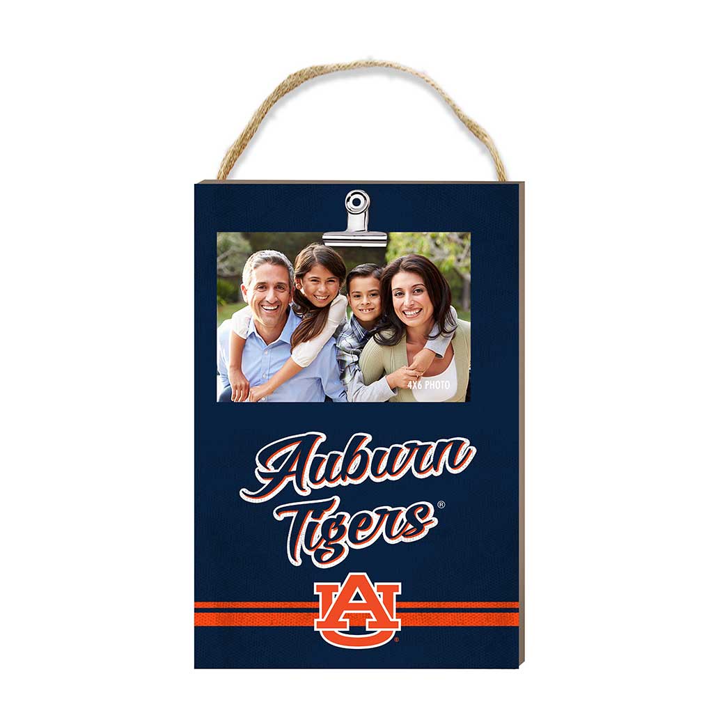 Hanging Clip-It Photo Colored Logo Auburn Tigers