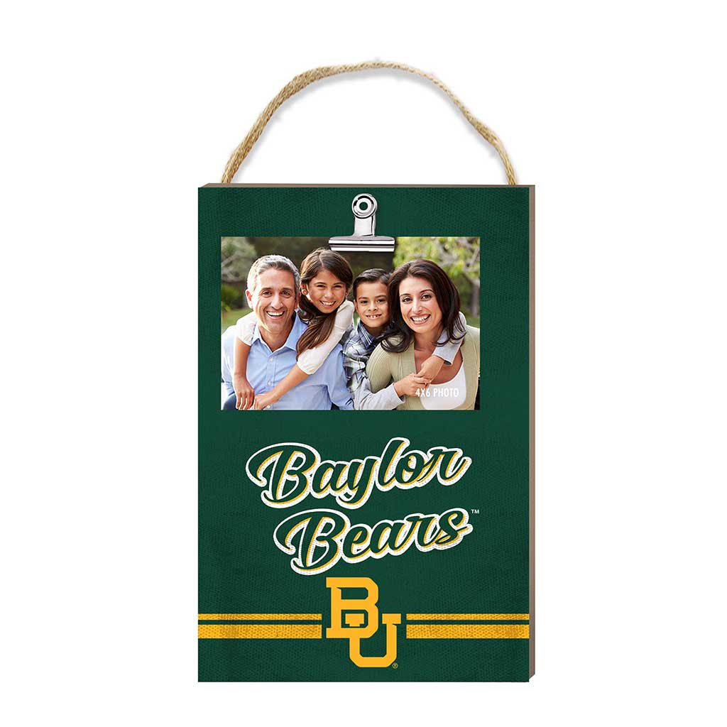 Hanging Clip-It Photo Colored Logo Baylor Bears