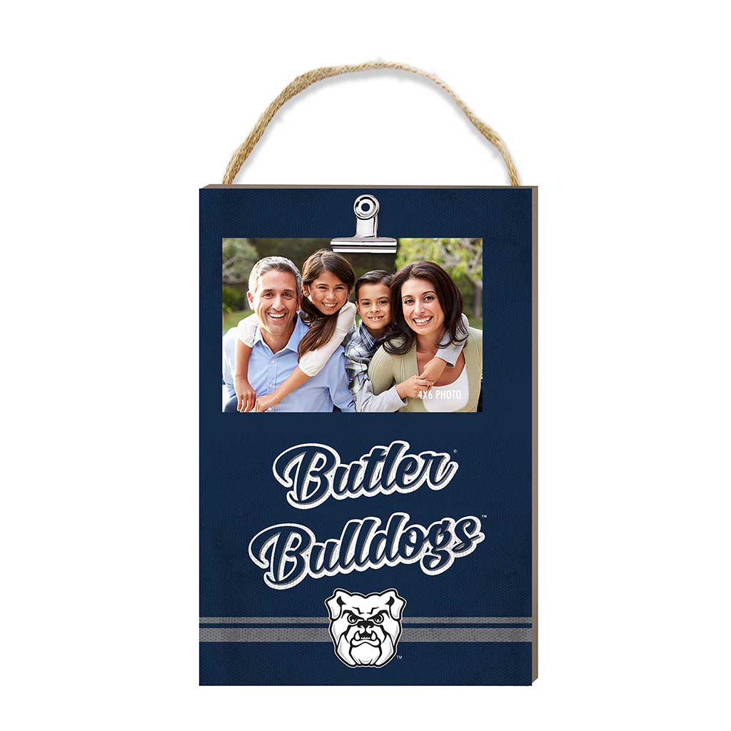 Hanging Clip-It Photo Colored Logo Butler Bulldogs