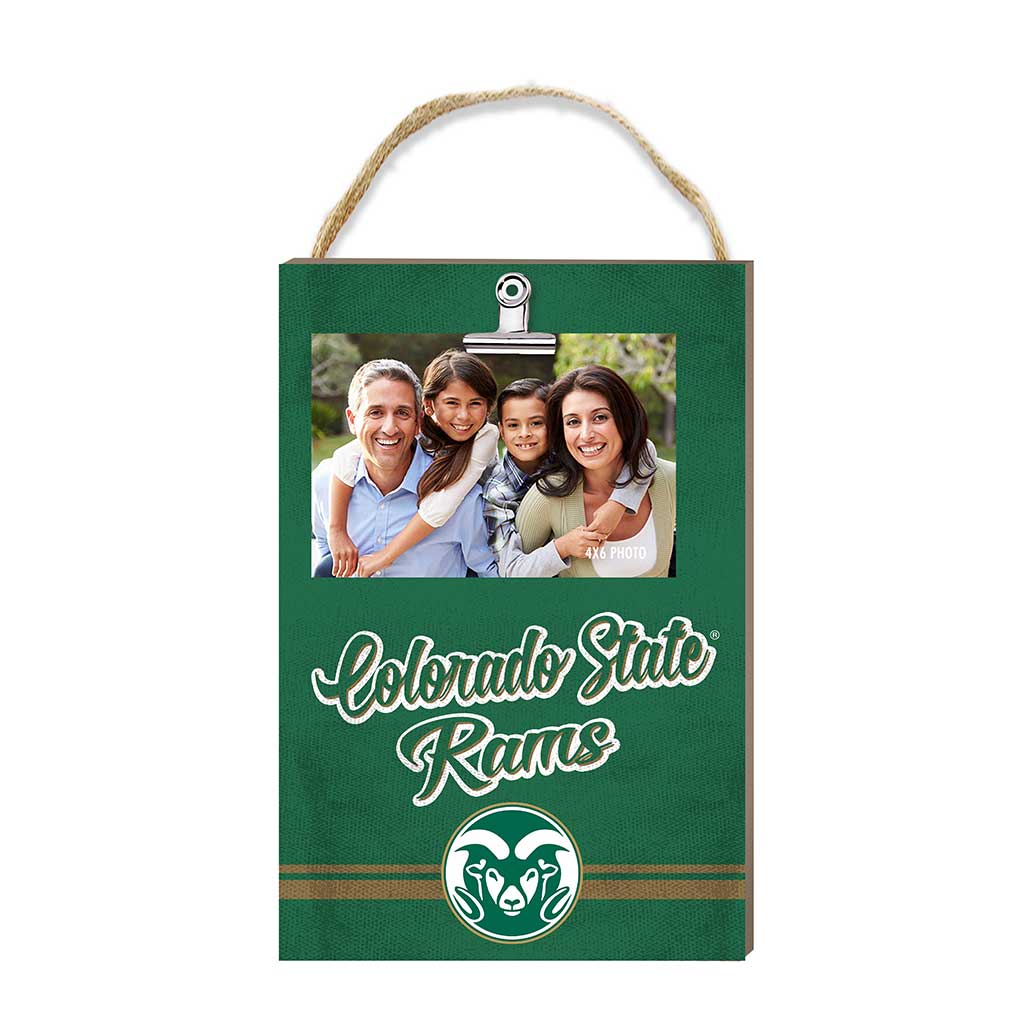 Hanging Clip-It Photo Colored Logo Colorado State-Ft. Collins Rams