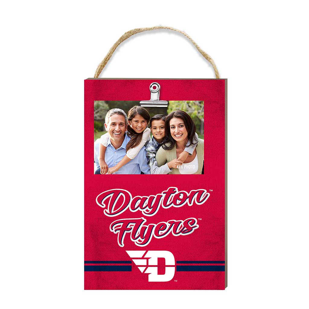 Hanging Clip-It Photo Colored Logo Dayton Flyers