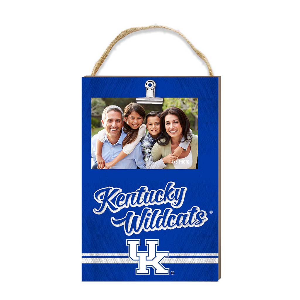 Hanging Clip-It Photo Colored Logo Kentucky Wildcats