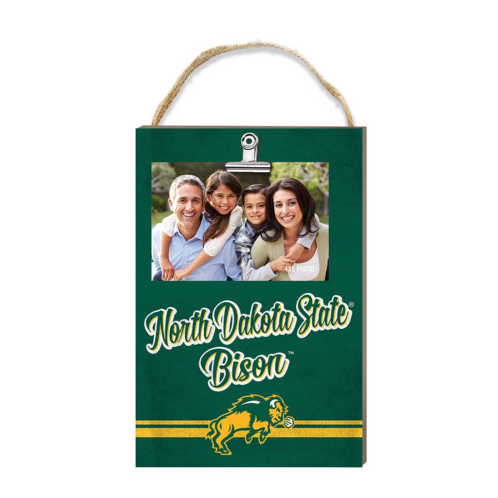 Hanging Clip-It Photo Colored Logo North Dakota State Bison