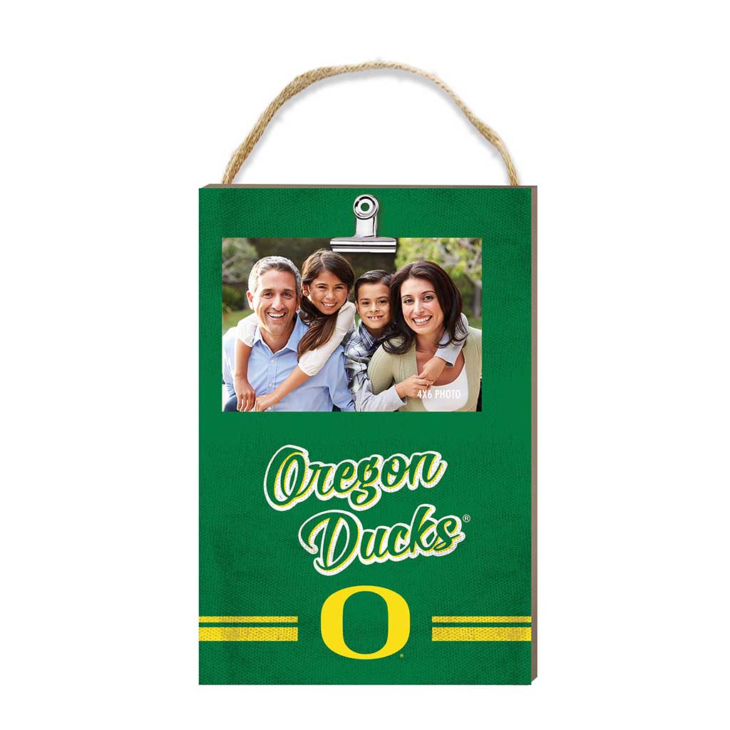 Hanging Clip-It Photo Colored Logo Oregon Ducks