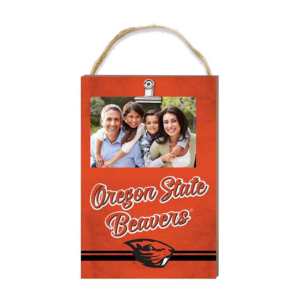 Hanging Clip-It Photo Colored Logo Oregon State Beavers