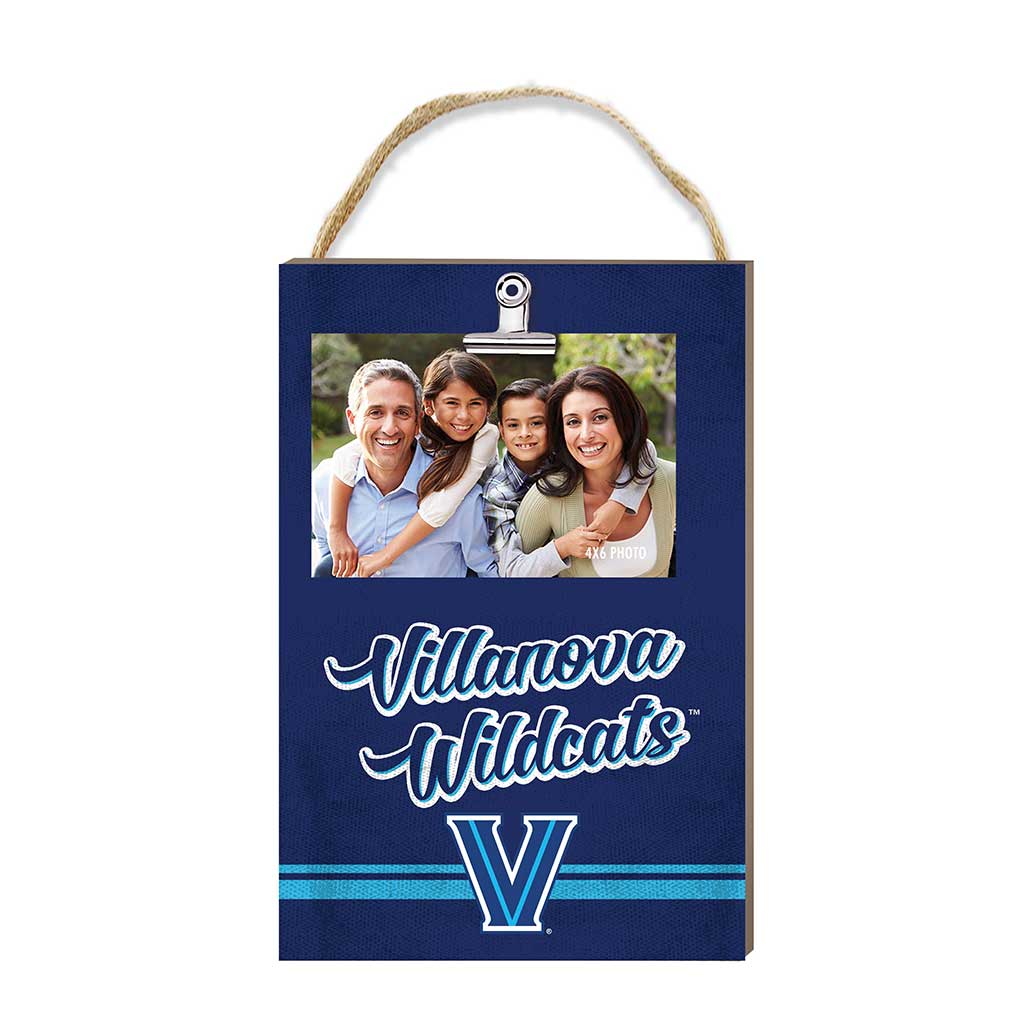Hanging Clip-It Photo Colored Logo Villanova Wildcats