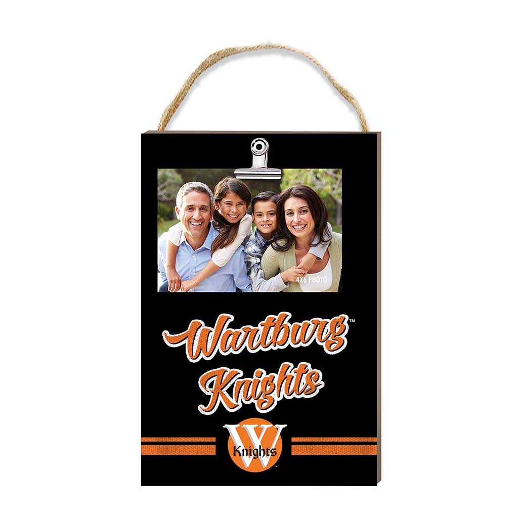 Hanging Clip-It Photo Colored Logo Wartburg College Knights