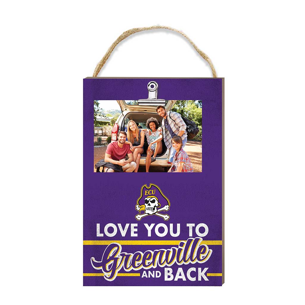Hanging Clip-It Photo Love You To East Carolina Pirates