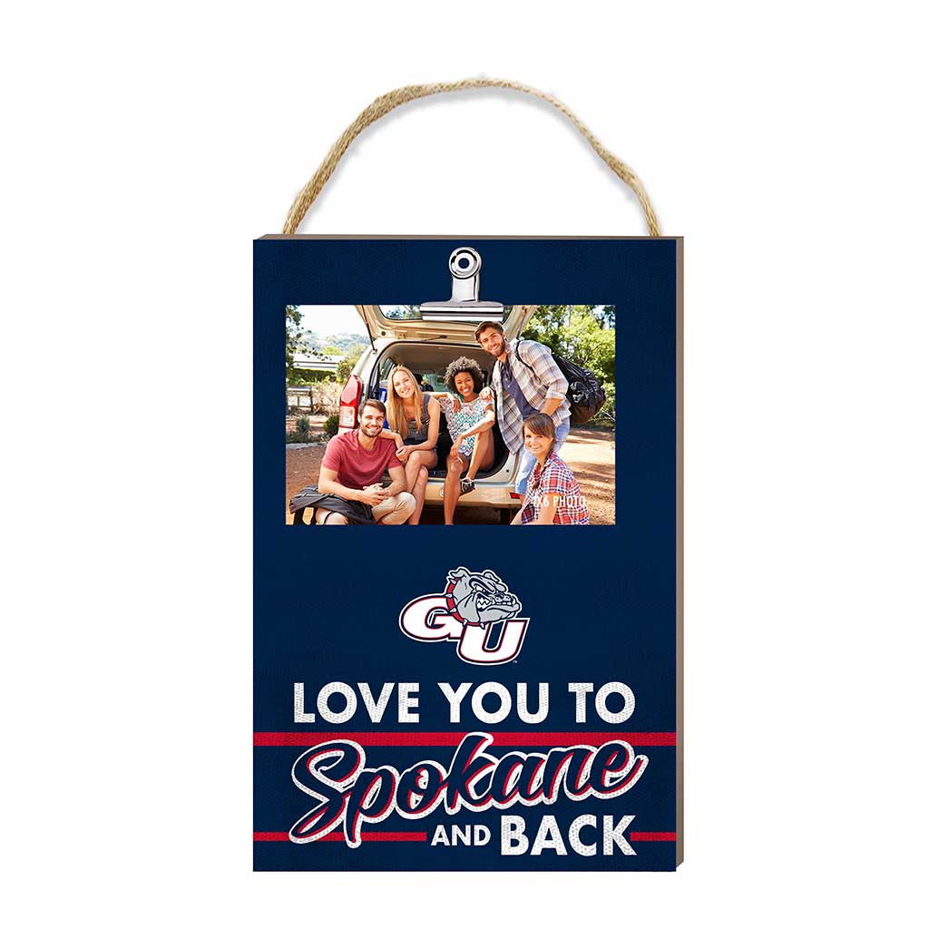 Hanging Clip-It Photo Love You To Gonzaga Bulldogs