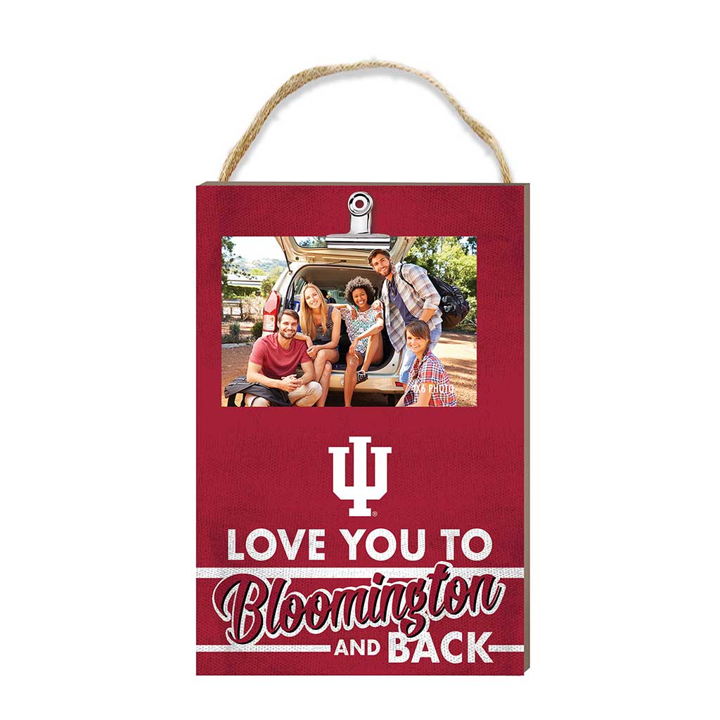 Hanging Clip-It Photo Love You To Indiana Hoosiers
