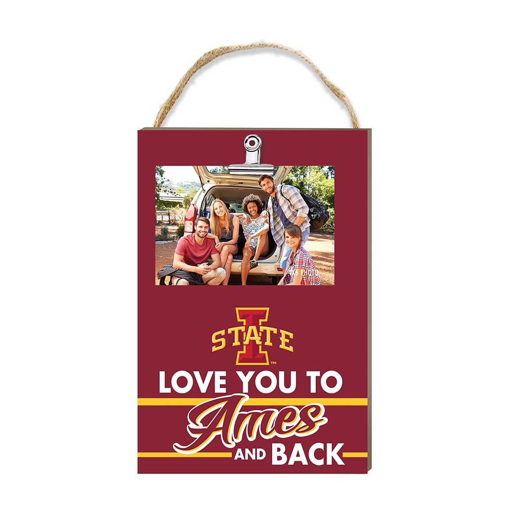 Hanging Clip-It Photo Love You To Iowa State Cyclones