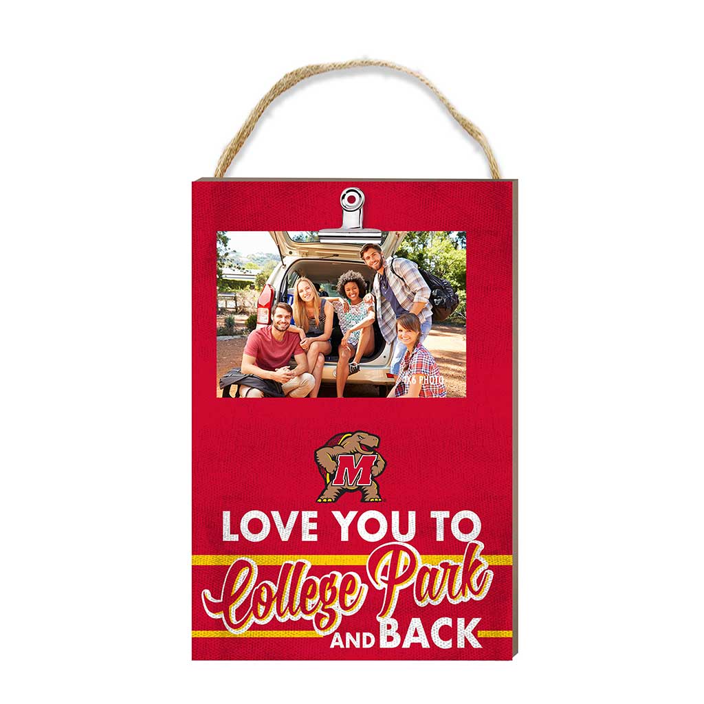 Hanging Clip-It Photo Love You To Maryland Terrapins