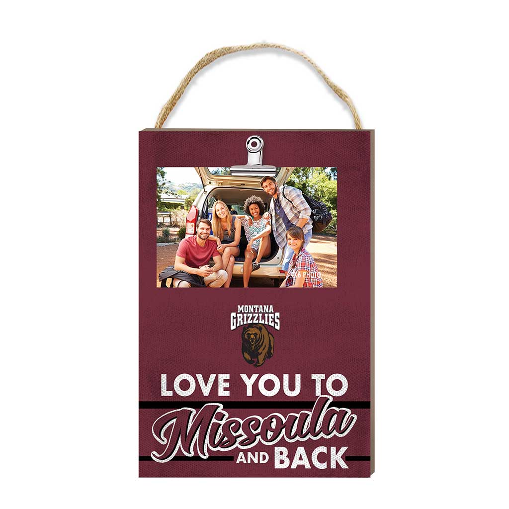 Hanging Clip-It Photo Love You To Montana Grizzlies