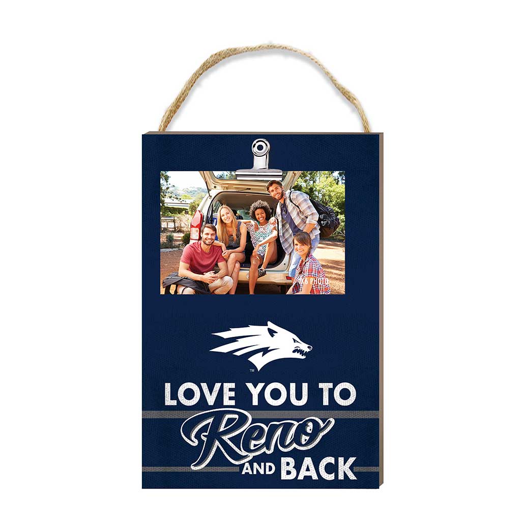 Hanging Clip-It Photo Love You To Nevada Wolf Pack