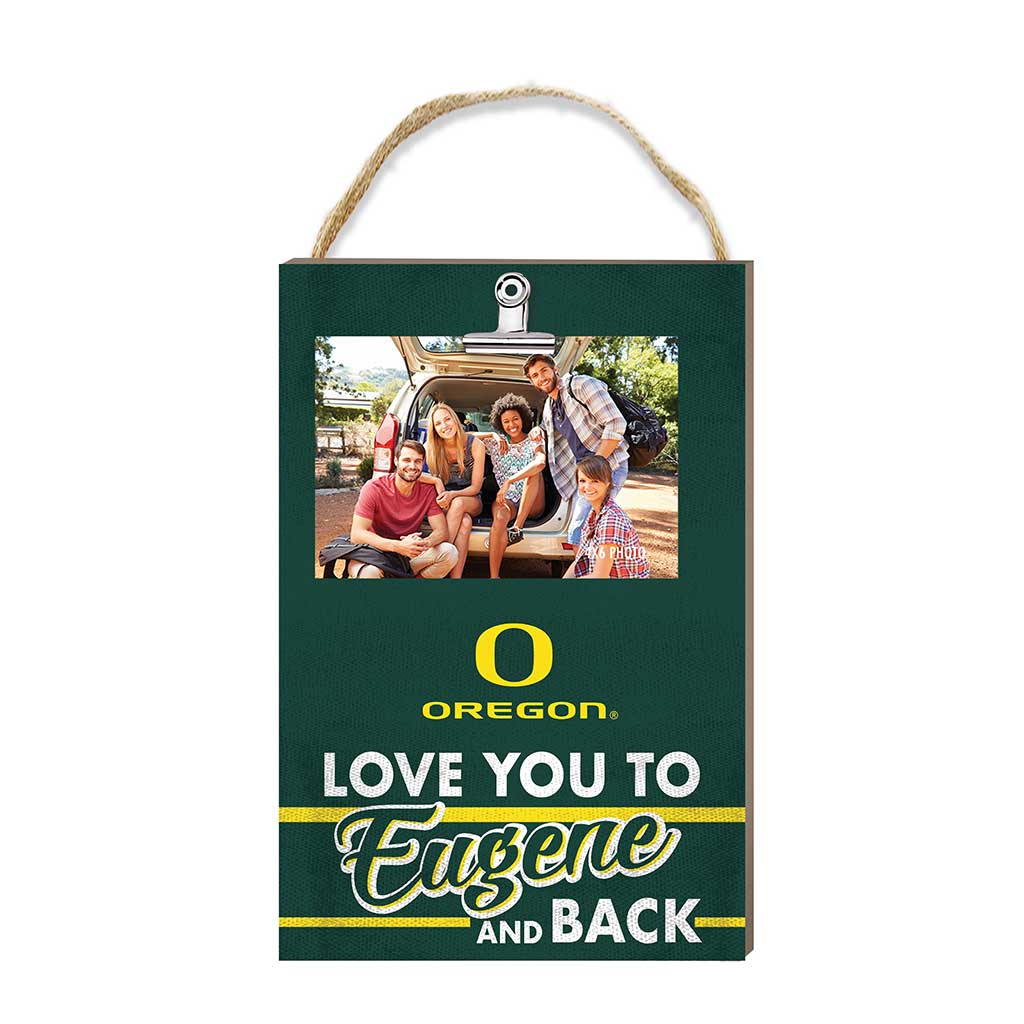 Hanging Clip-It Photo Love You To Oregon Ducks