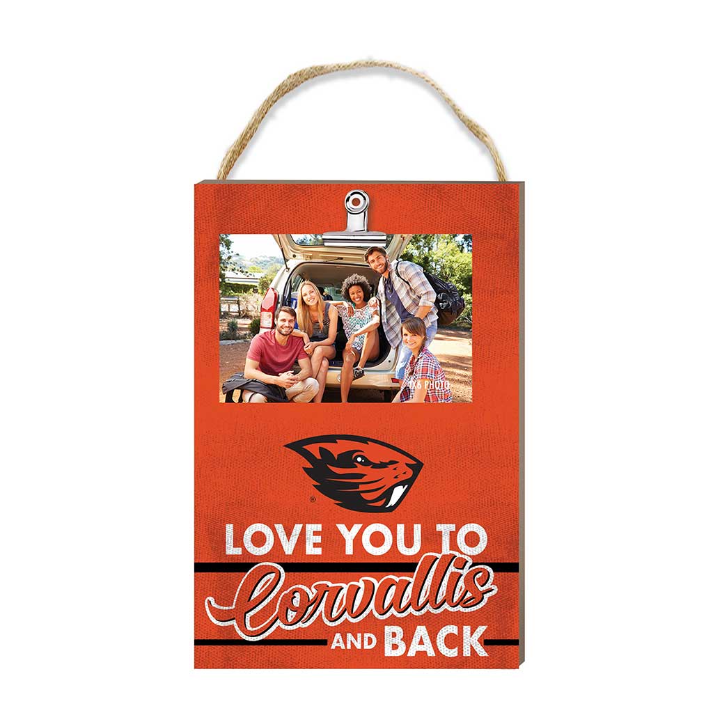 Hanging Clip-It Photo Love You To Oregon State Beavers