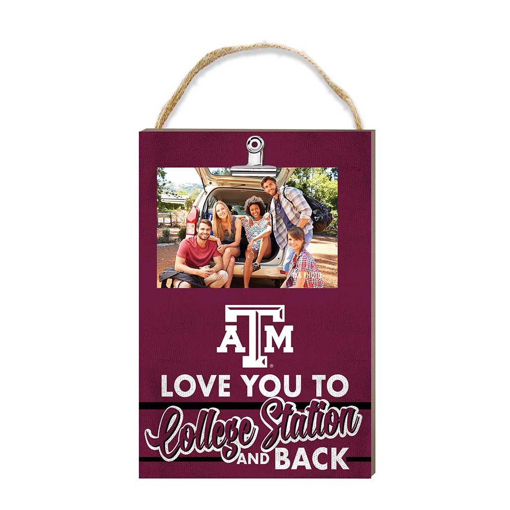 Hanging Clip-It Photo Love You To Texas A&M Aggies