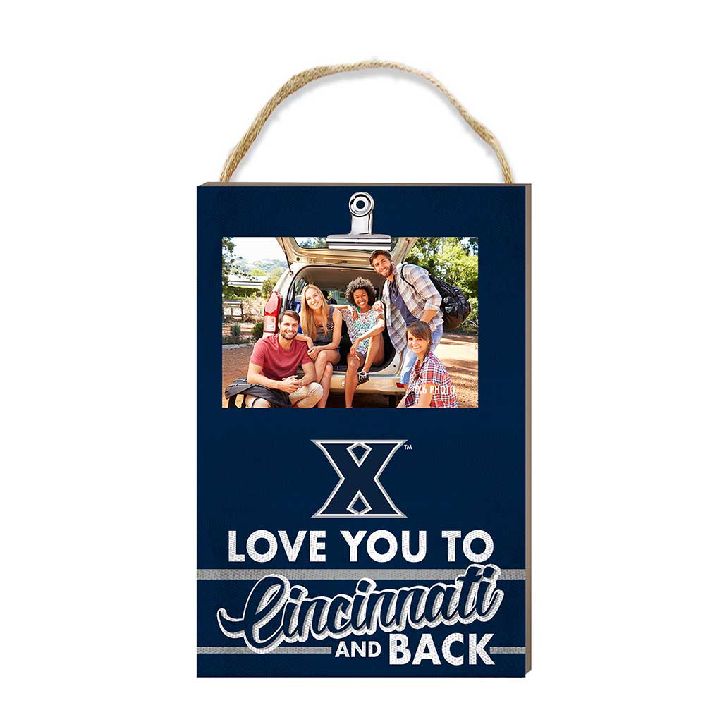 Hanging Clip-It Photo Love You To Xavier Ohio Musketeers