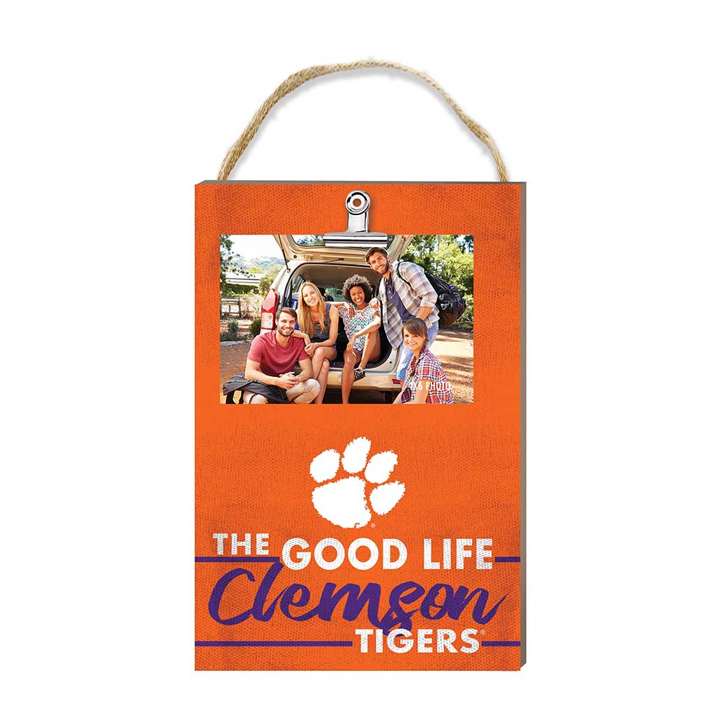 Hanging Clip-It Photo The Good Life Clemson Tigers