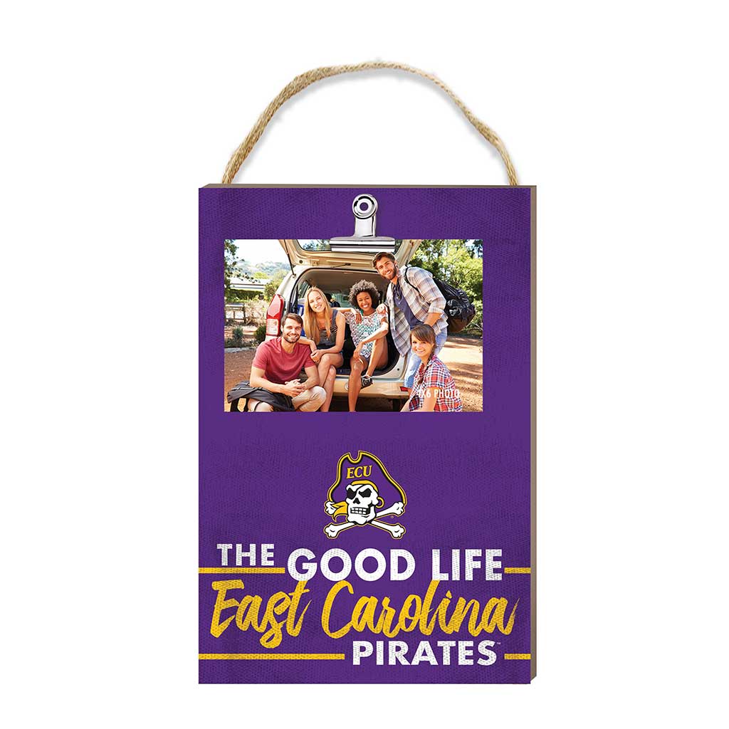 Hanging Clip-It Photo The Good Life East Carolina Pirates
