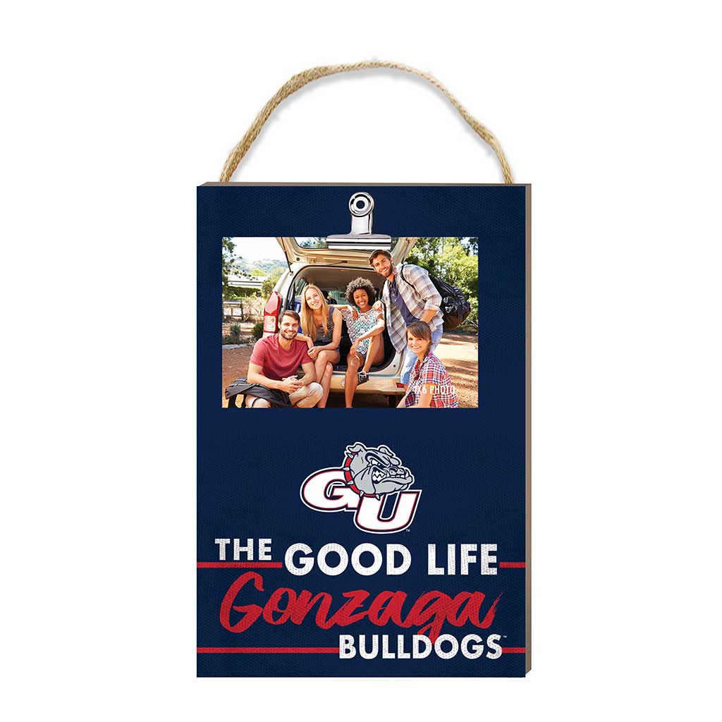 Hanging Clip-It Photo The Good Life Gonzaga Bulldogs
