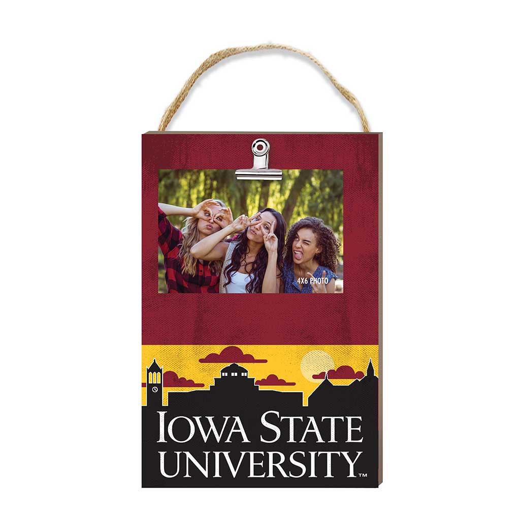 Hanging Clip-It UScape Skyline Iowa State Cyclones