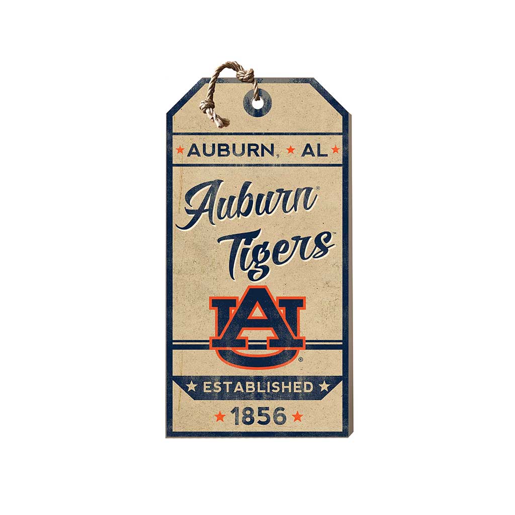 Small Hanging Tag Vintage Team Spirit Auburn Tigers