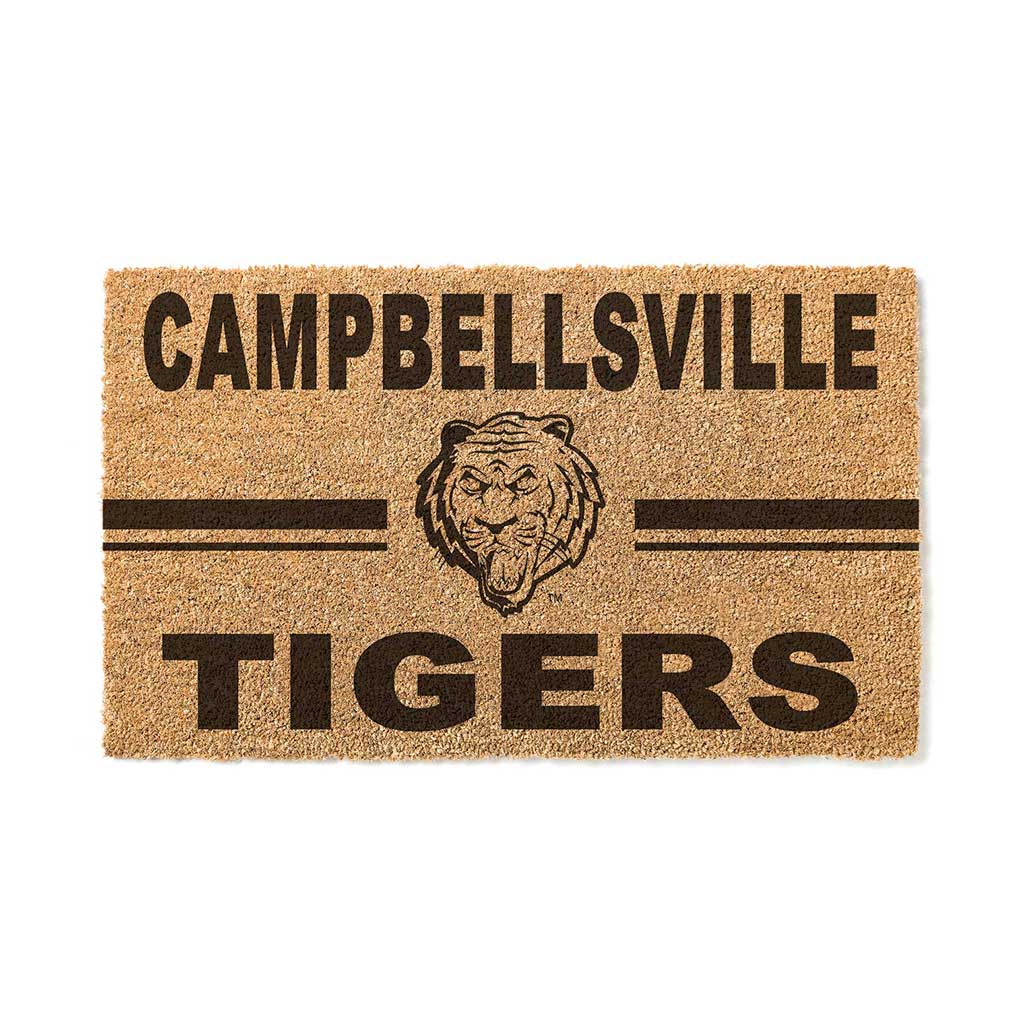 Team Coir Doormat Team Logo Campbellsville University Tigers