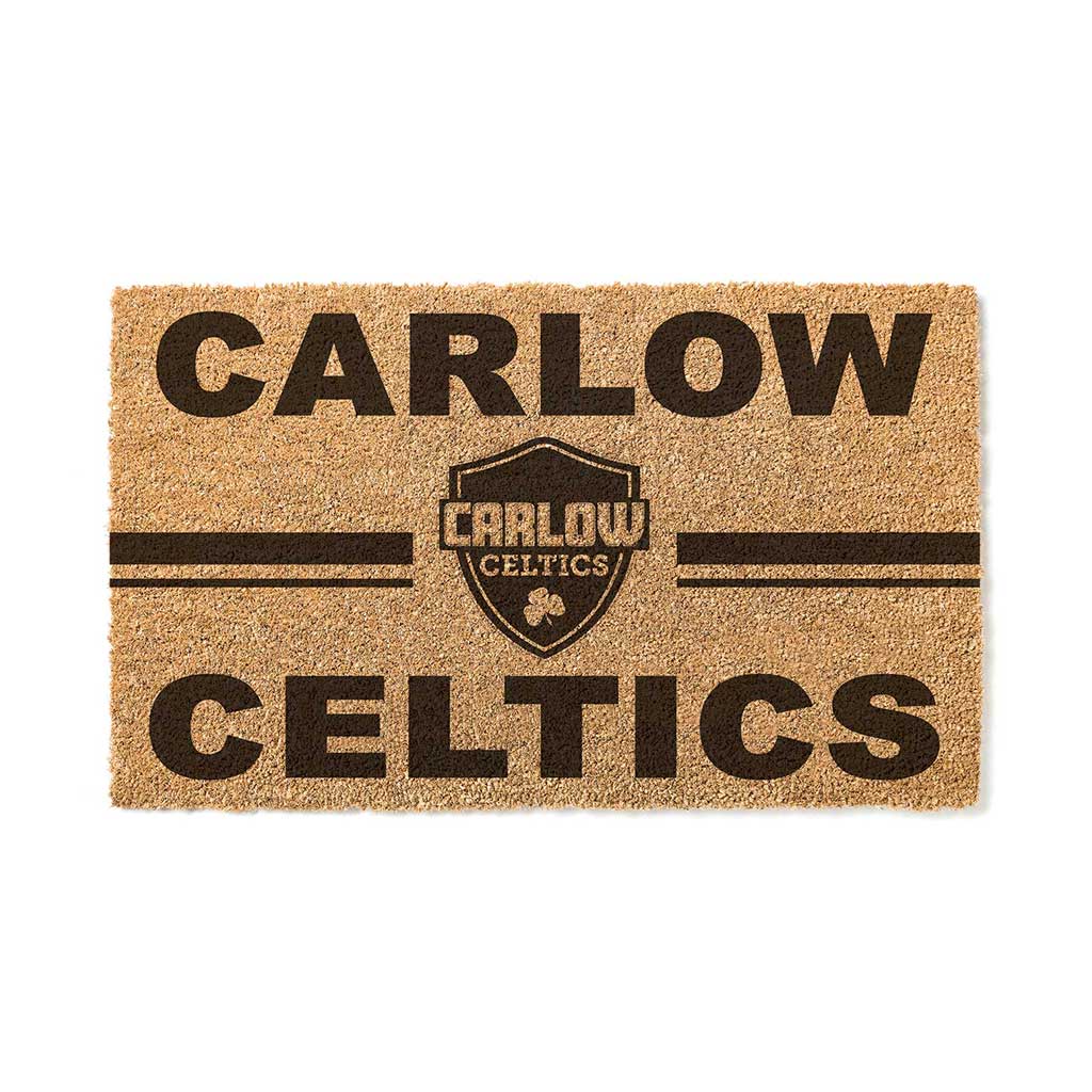 Team Coir Doormat Team Logo Carlow University Celtics