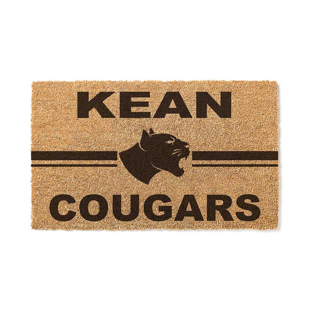 Team Coir Doormat Team Logo Kean University Cougars