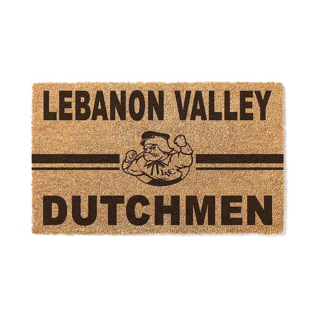 Team Coir Doormat Team Logo Lebanon Valley College Dutchmen