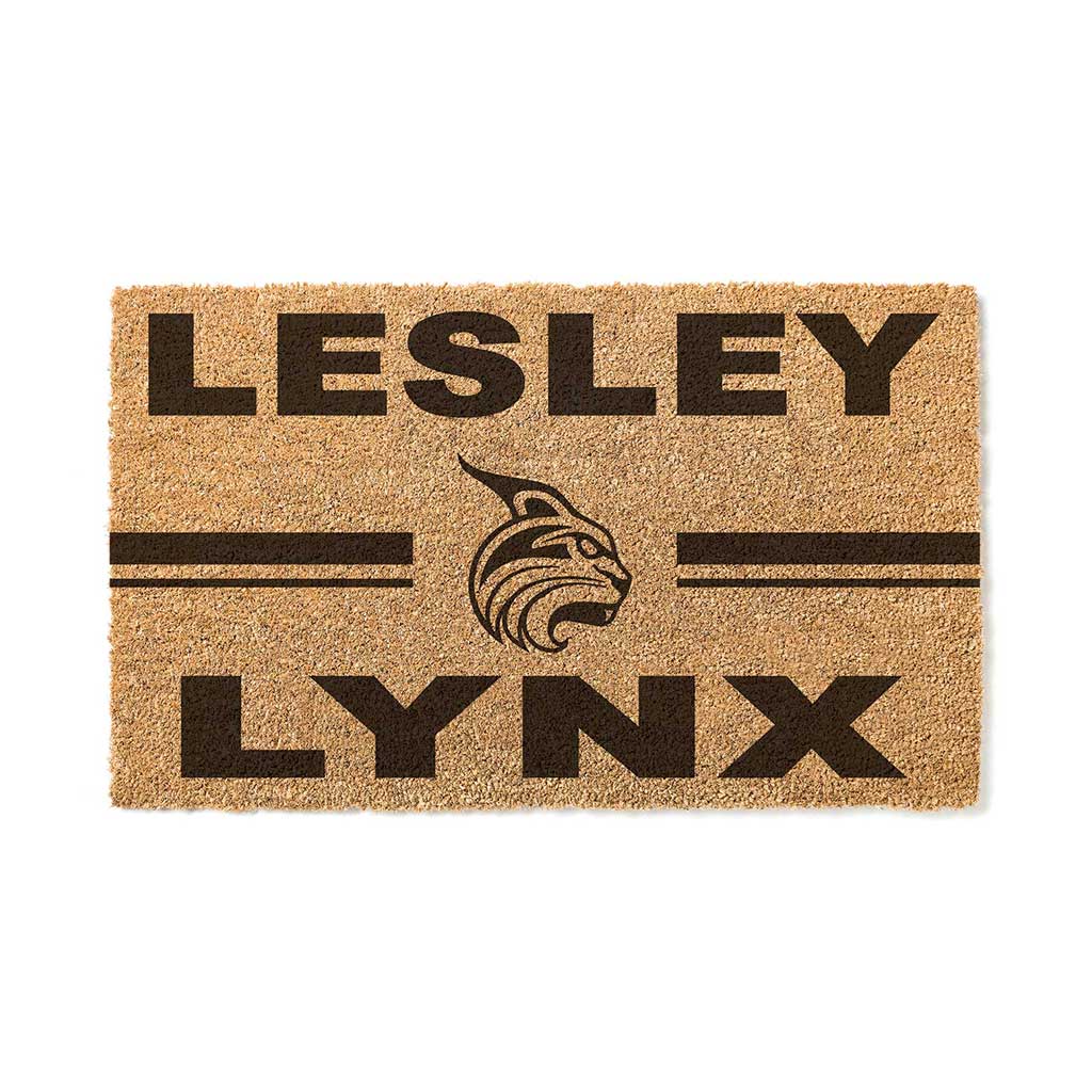 Team Coir Doormat Team Logo Lesley University Lynx