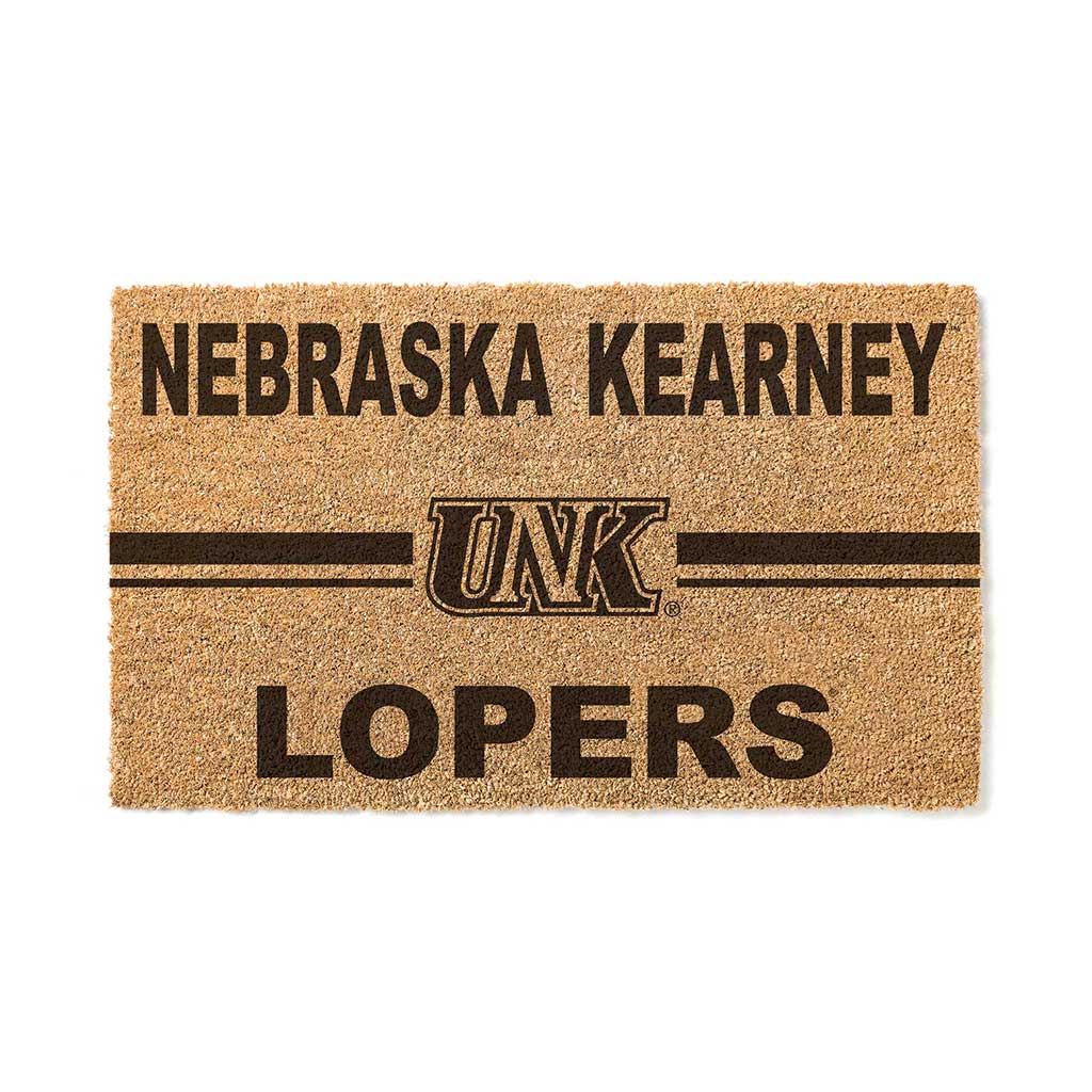 Team Coir Doormat Team Logo Nebraska at Kearney Lopers