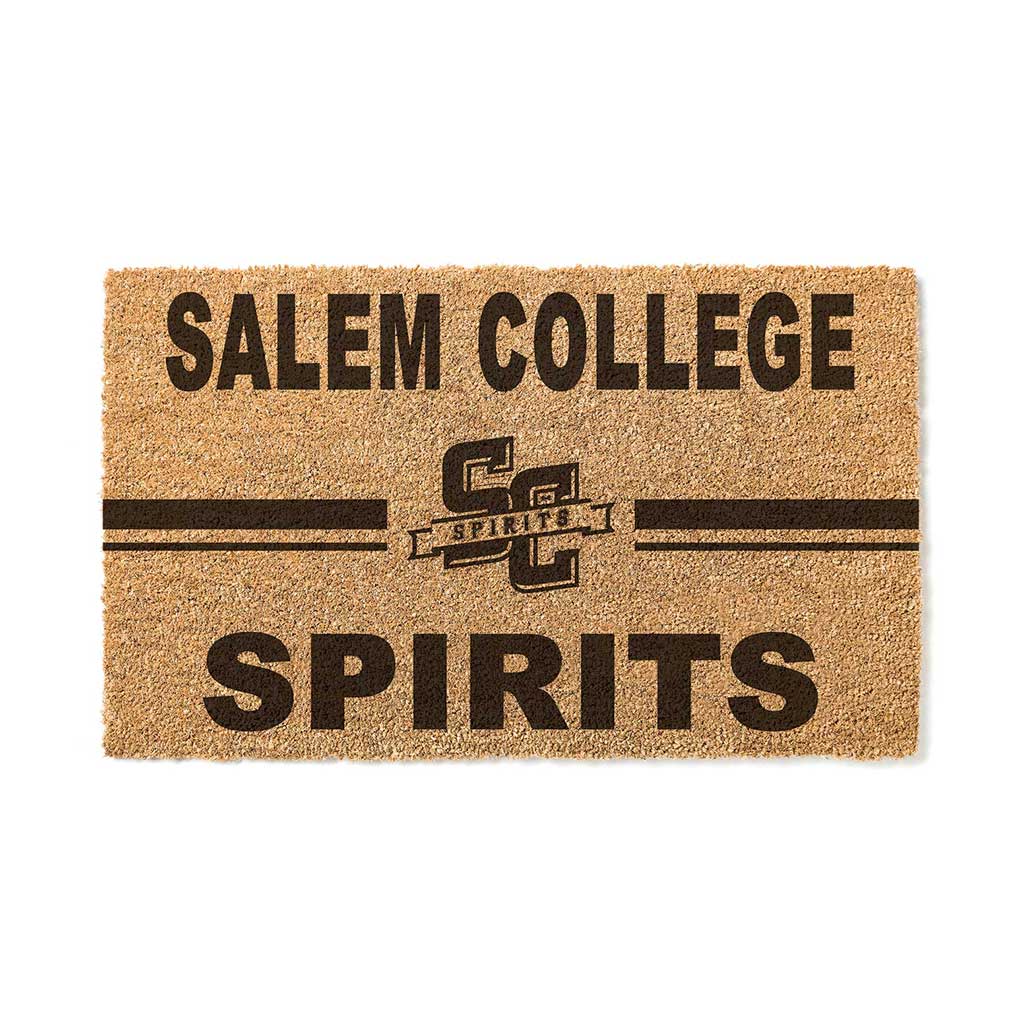 Team Coir Doormat Team Logo Salem Academy & College Spirits