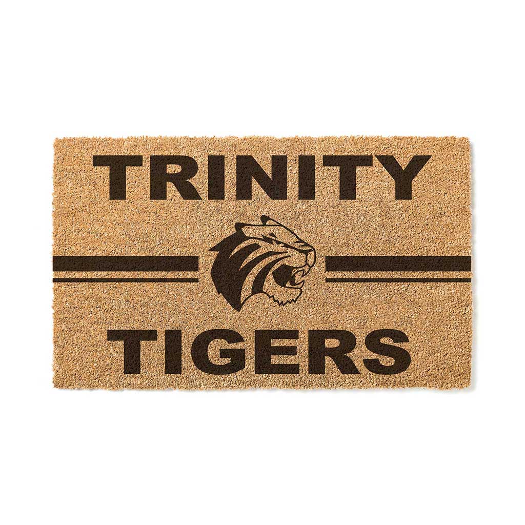 Team Coir Doormat Team Logo Trinity University Tigers