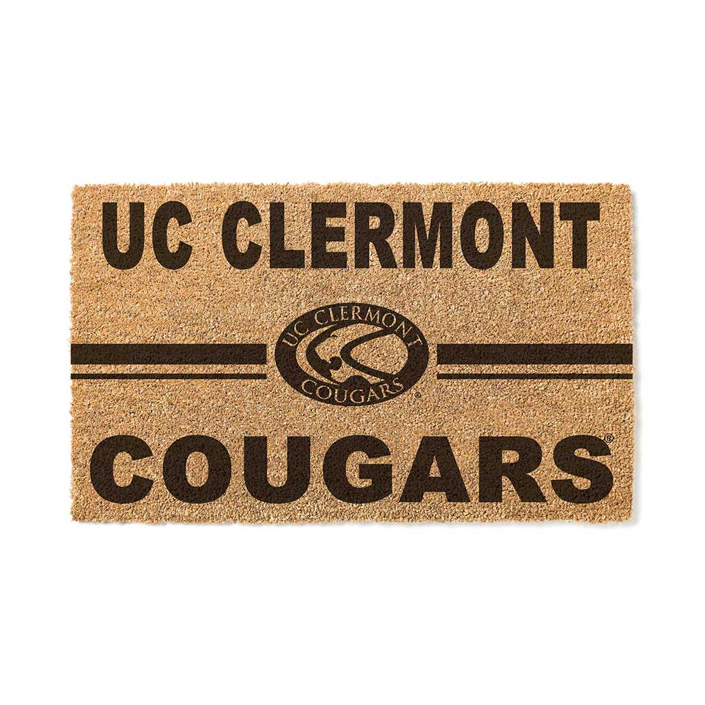 Team Coir Doormat Team Logo University of Cincinnati Clermont Cougars