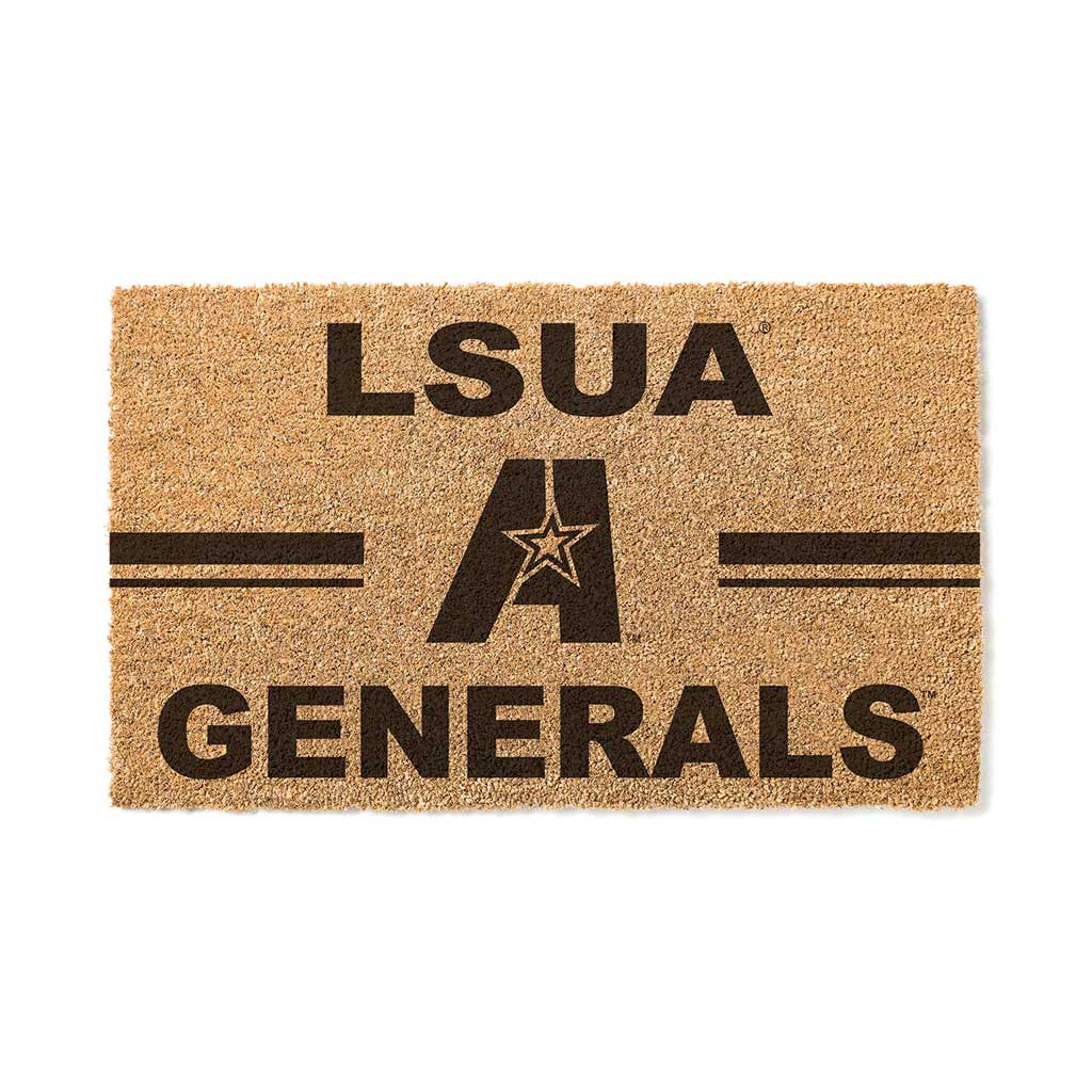 Team Coir Doormat Team Logo LSU Alexandria Generals